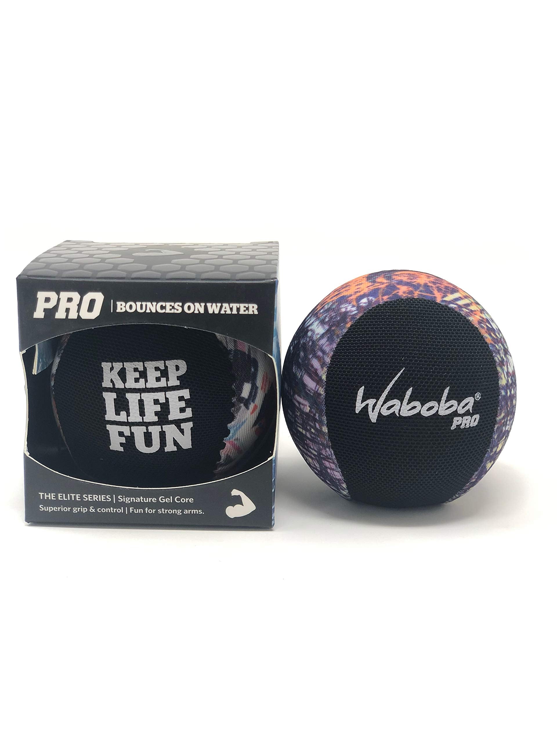 Waboba Pro Bouncing Balls Pool Toys Set | 2 Pack Bundle | Lake & Pool Balls | Summer Gift for Kids | Outdoor Water Bounce Skipping Balls