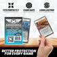 Mayday Games Premium Card Sleeves 59x92mm - 90 Micron Thick Clear Card Sleeves, Perfect Fit Standard European Size, 50 Per Pack - MDG-7029