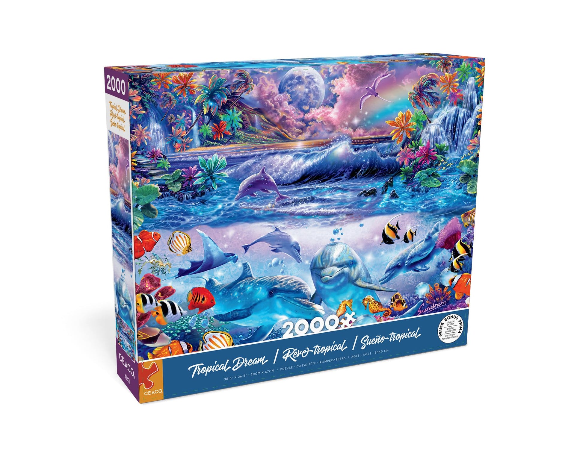 Ceaco - Steve Sundram - Tropical Dream - 2000 Piece Jigsaw Puzzle