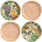 xo, Fetti Animal Print Safari Paper Plates, 4 Designs | 24 pcs 9" | Kids Decorations, Jungle Party Setting, Wild Birthday Decor, Rainforest
