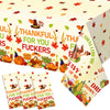 Yavxzvbw 3Pcs Thanksgiving Tablecloth Thanksgiving Party Decorations Tablecloths Friendsgiving Party Decorations Thanksgiving Party Supplies