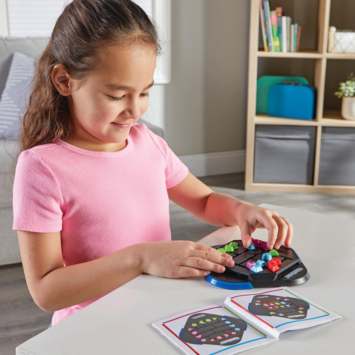 Learning Resources SlideMinder Brain Teaser Puzzle Game, Travel Gifts for Kids, Interactive STEM, Critical Thinking, Fine Motor Skills