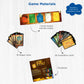 Lost Cities Card Game - with 6th Expedition | Two-Sided Board for Classic or New Edition | By Reiner Knizia | A Kosmos Game