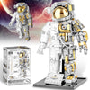 blast orby Space Astronaut Building Block Set, 966 Pcs Astronaut Building Set for Adults, Space Building Kit Toys Gifts for Kids 8-14 with Display