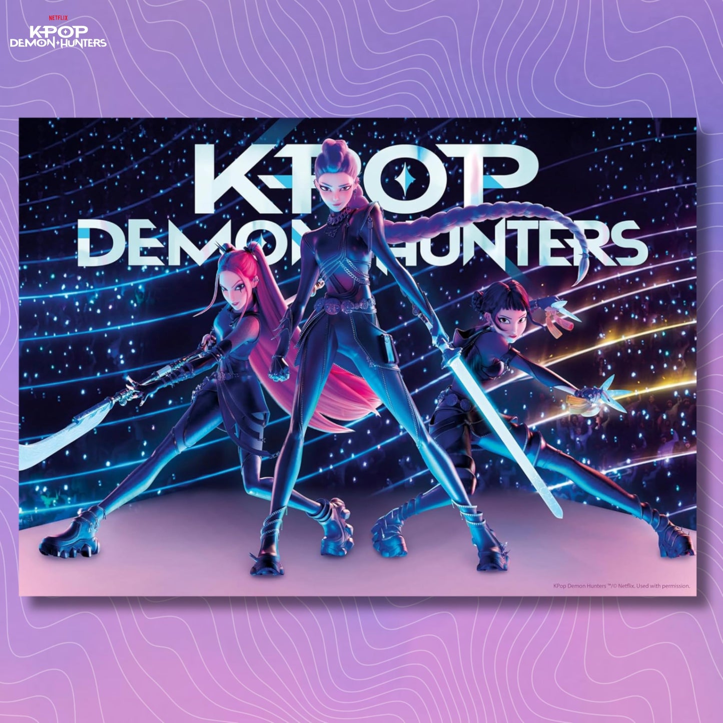 Ceaco - Kpop Demon Hunters HUNTR/X Battle - 500 Piece Puzzle for Adults