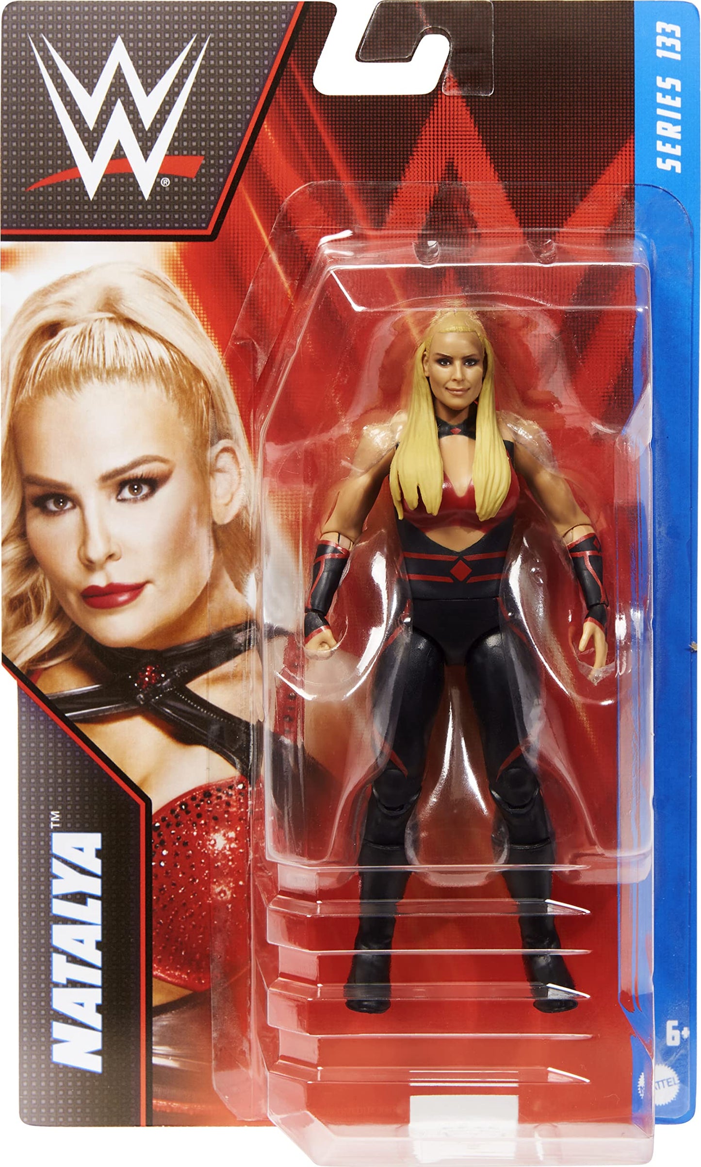 Mattel WWE Basic Action Figure, Natalya, Posable 6-inch Collectible for Ages 6 Years Old & Up