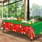 Yavxzvbw 3Pcs Let's Get Lit Christmas Party Decorations & Supplies - Tableware Set with Tablecloth & More for Friendsmas Party