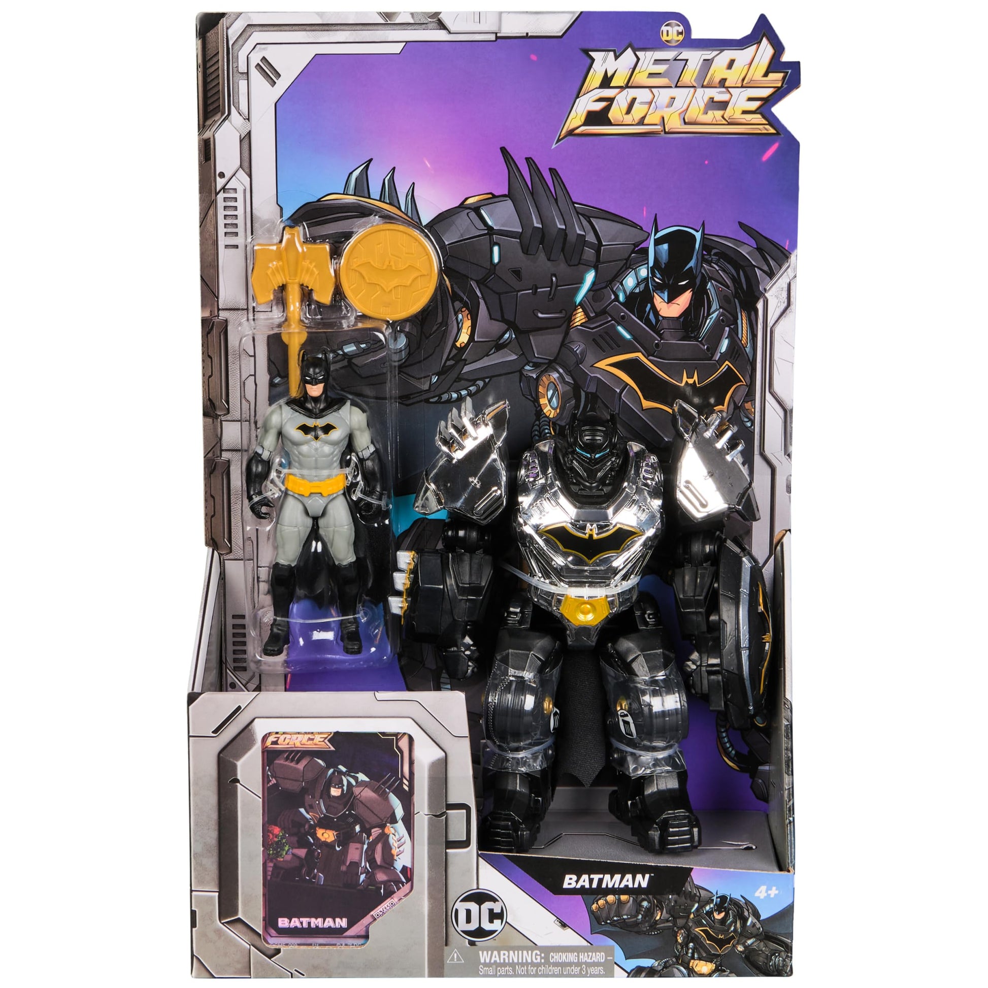 DC Comics Metal Force Batman Transforming Action Figure
