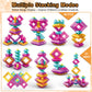 WSKC Building Blocks 48 PCS Stacking Toys for Kids 3 4 5 6 Years Old, Preschool Learning Activities for Toddlers 3-4 Years, STEM Educational Learning