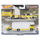 Hot Wheels Team Transport Mercedes CLK-GTR with Aero Lift, Celebrates Racing Experience & Car Culture, Premium Vehicles, 1:64 Scale Car & Transport