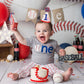 WAUAO Baseball 1st Birthday Party Hat - Rookie Of The Year Birthday Decorations,Baseball 1st Birthday Decorations,Baseball First Birthday Crown