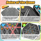 Chain Triangle Chess Game, Rubber Band Chess Board Tabletop Game, Family Puzzle Tabletop Game for Kids and Adults for 2 to 4 Players