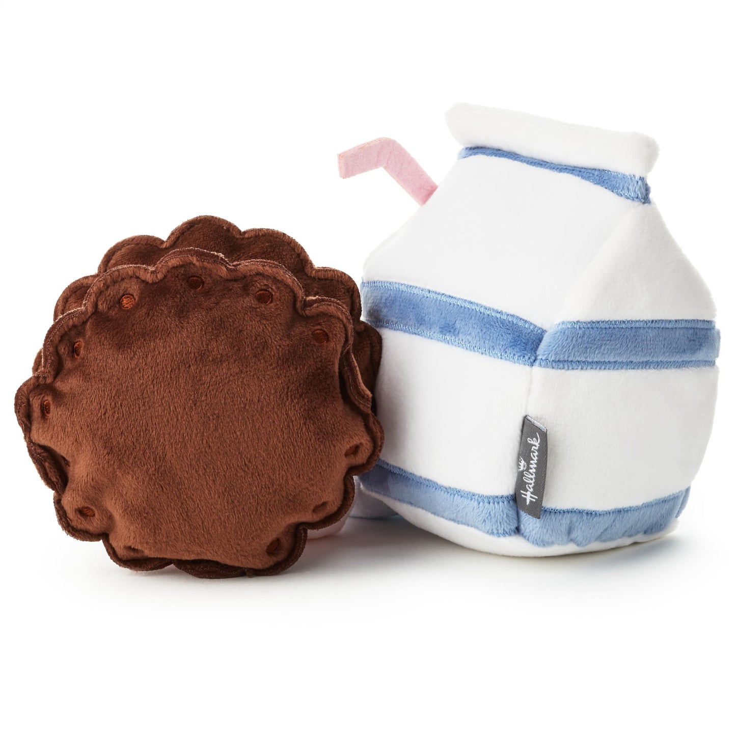Hallmark Better Together Magnetic Plush (Milk and Cookie) 6" Stuffed Toys, Easter Gifts for Kids