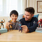 Masters of the Universe 5.5 Inch Action Figure Toy, Man at Arms 2026 Movie Accurate Hero, 14 Movable Joints & Scepter & Blaster, Idris Elba