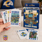 Masterpieces NFL Los Angeles Rams Playing Cards - Officially Licensed, 54 Card Deck - Ages 4+