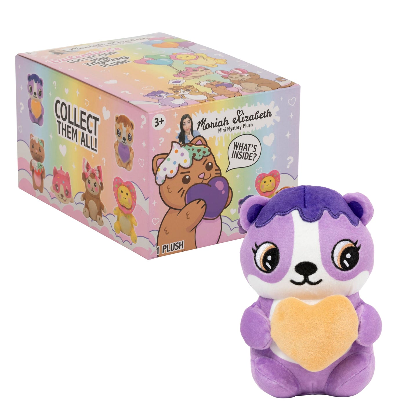 Moriah Elizabeth 6" Mini Mystery Plush - Valentine's Mystery Plush, Valentine's Collection, Gifting, YouTube Craft Channel, Blind Box, 1 of 6