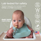 Moss and Fawn Forage Feeder - Silicone Baby Fruit Feeder, Frozen Breast Milk Popsicle Teether & Pacifier - BPA, PVC & Phthalate-Free - Fern