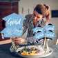 Big Dot of Happiness 2026 Light Blue Graduation Party Centerpiece Sticks - Showstopper Table Toppers - 35 Pieces
