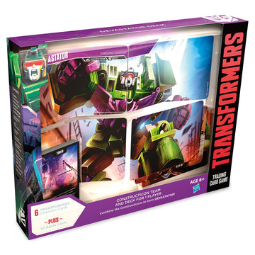 Transformers TCG: Devastator Deck | Ready-to-Play Deck | 46 Cards Incl. Devastator’s Combiner Team