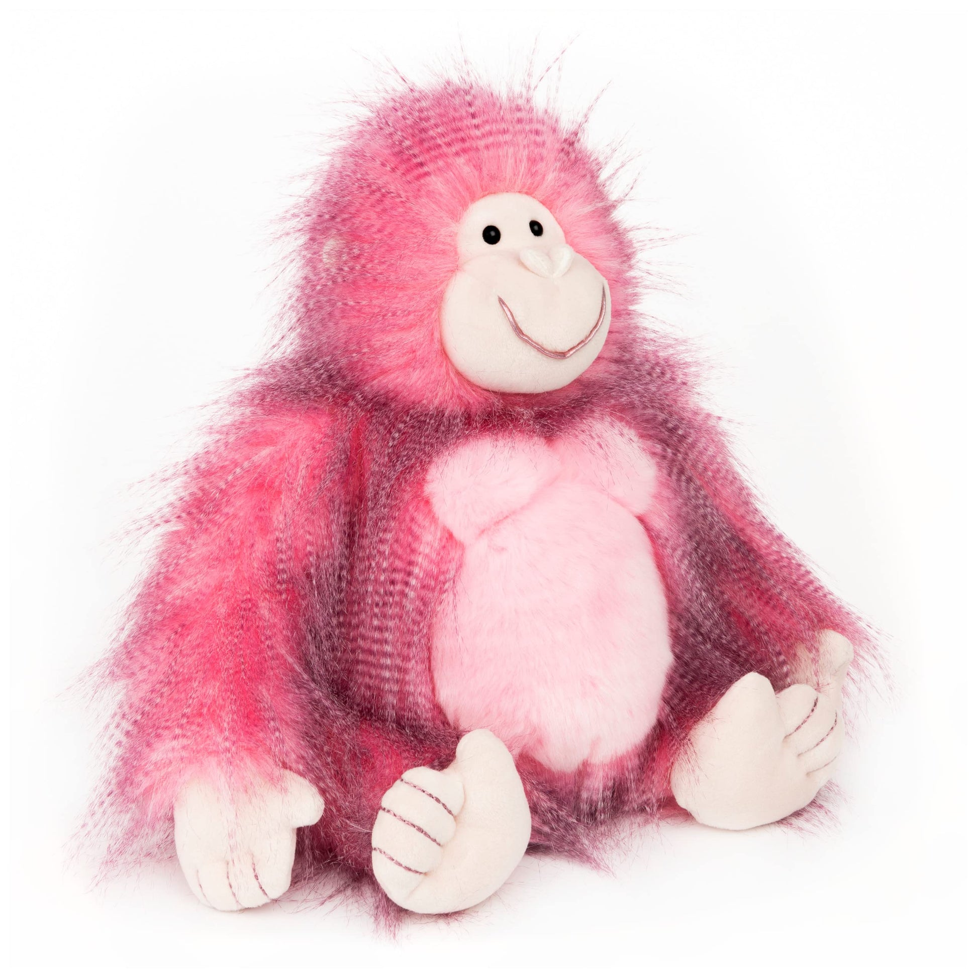 GUND Fab Pals Collection, Ramona Gorilla, Plush Monkey Stuffed Animal for Ages 1 and Up, Pink, 11.5”