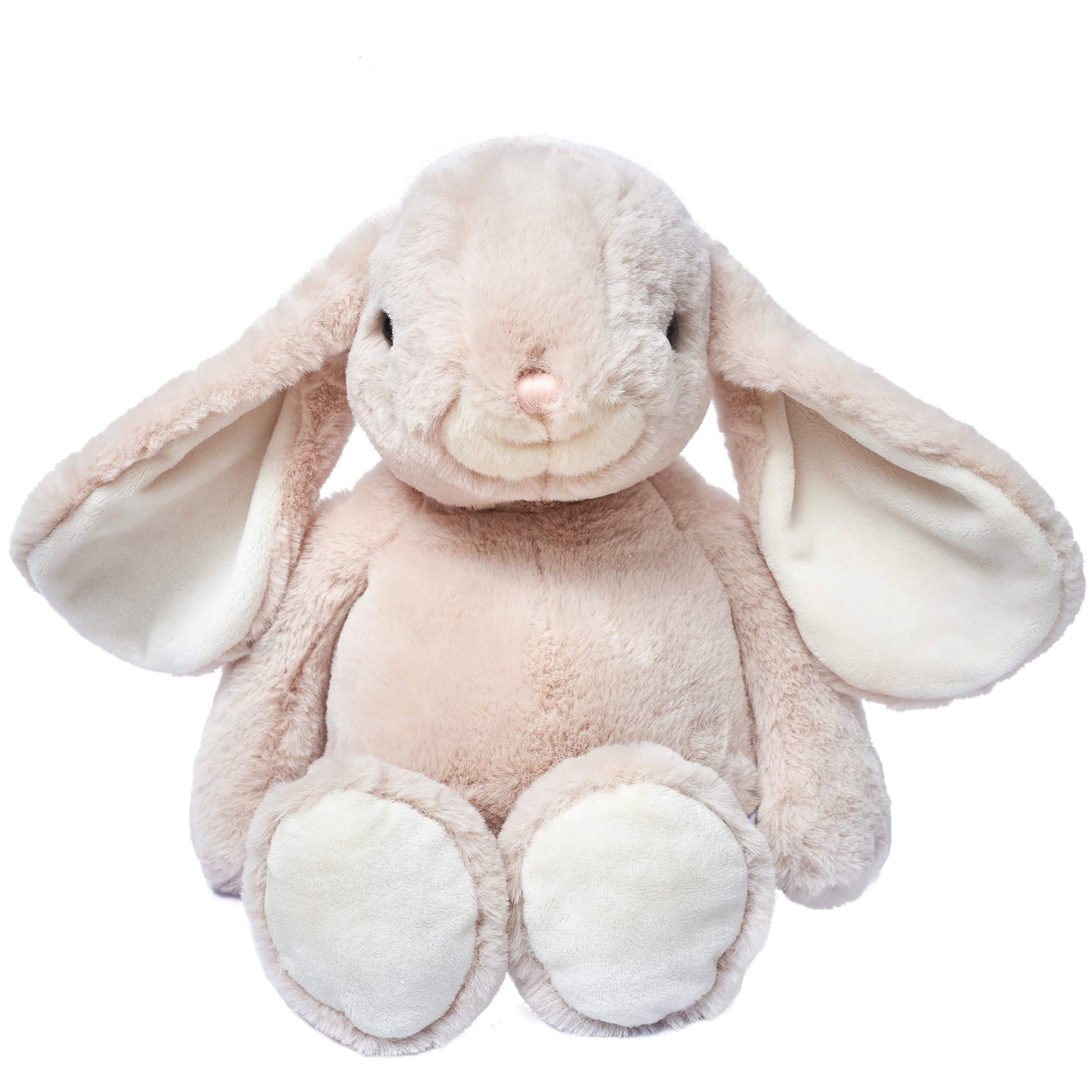 DILLY DUDU Beige Bunny Rabbit Stuffed Animal Plush Toy Best Gifts 14-Inch