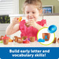 Learning Resources Alphabet Acorns Activity Set - ABC Puzzle, Preschool Learning Activities, Speech Therapy Materials, Manipulatives for Preschoolers