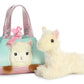 Aurora World 7" PEEK-A-Boo Llama, Teal