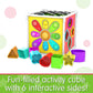 The Learning Journey: Pop & Discover Activity Cube - Fun Montessori Early Educational - Sensory Toy for Kids - Autism - Pop It Baby Toddler Toys