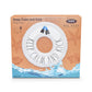 Rae Dunn x CocoNut Float Junior Ring Float, Keep Calm and Kick Theme, 32