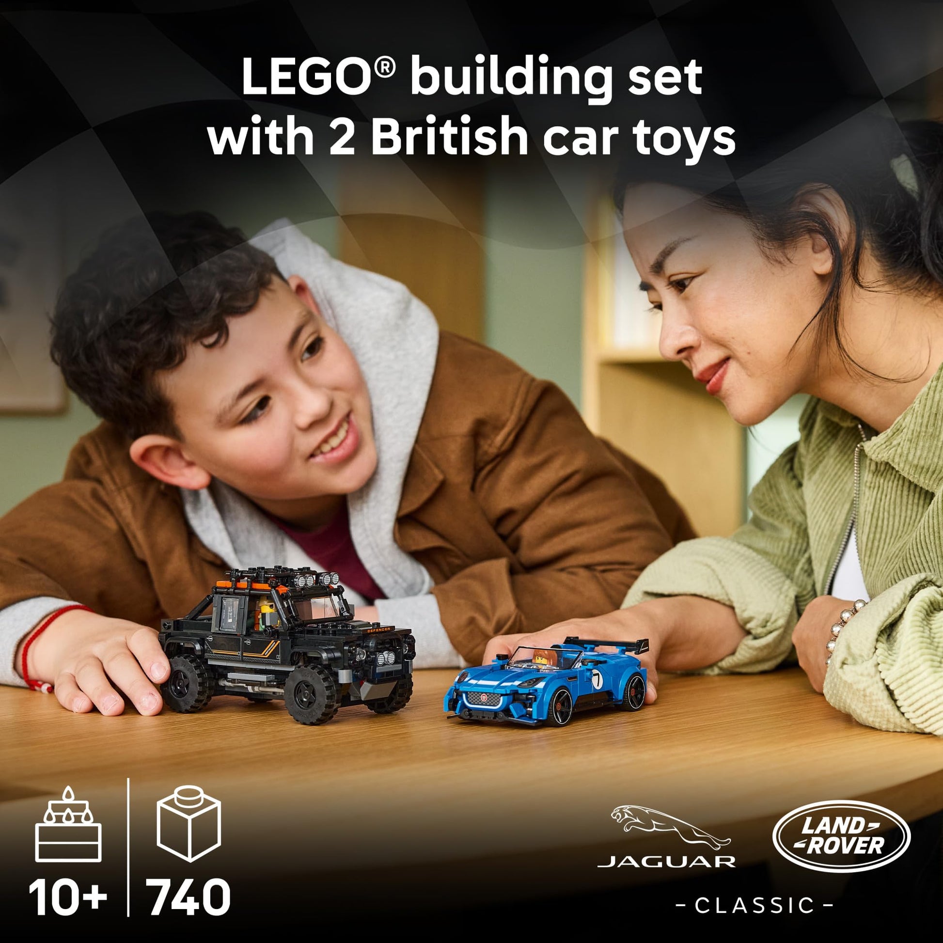 LEGO Speed Champions Jaguar Project 7 & Land Rover Defender 77264
