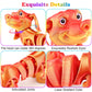 SUKIPIN 3D Printed Animals, 4 Pack Articulated Dog Fidget Toy ADHD Relief