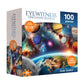 Eyewitness Discovery Puzzle Solar System, 100 Piece Jigsaw for Kids, Educational Learning Toy for Boys & Girls, Children Ages 5+
