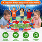ODRIEW Mini Foosball Table Game for Kids, Tabletop Soccer Board Game with Scoreboard, Portable Indoor Soccer Game for Boys Girls Ages 3-12, Family