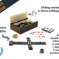 WE Games Custom Engraved 10-in-1 Combination Set - Dominoes, Cribbage, Cards, and Dice