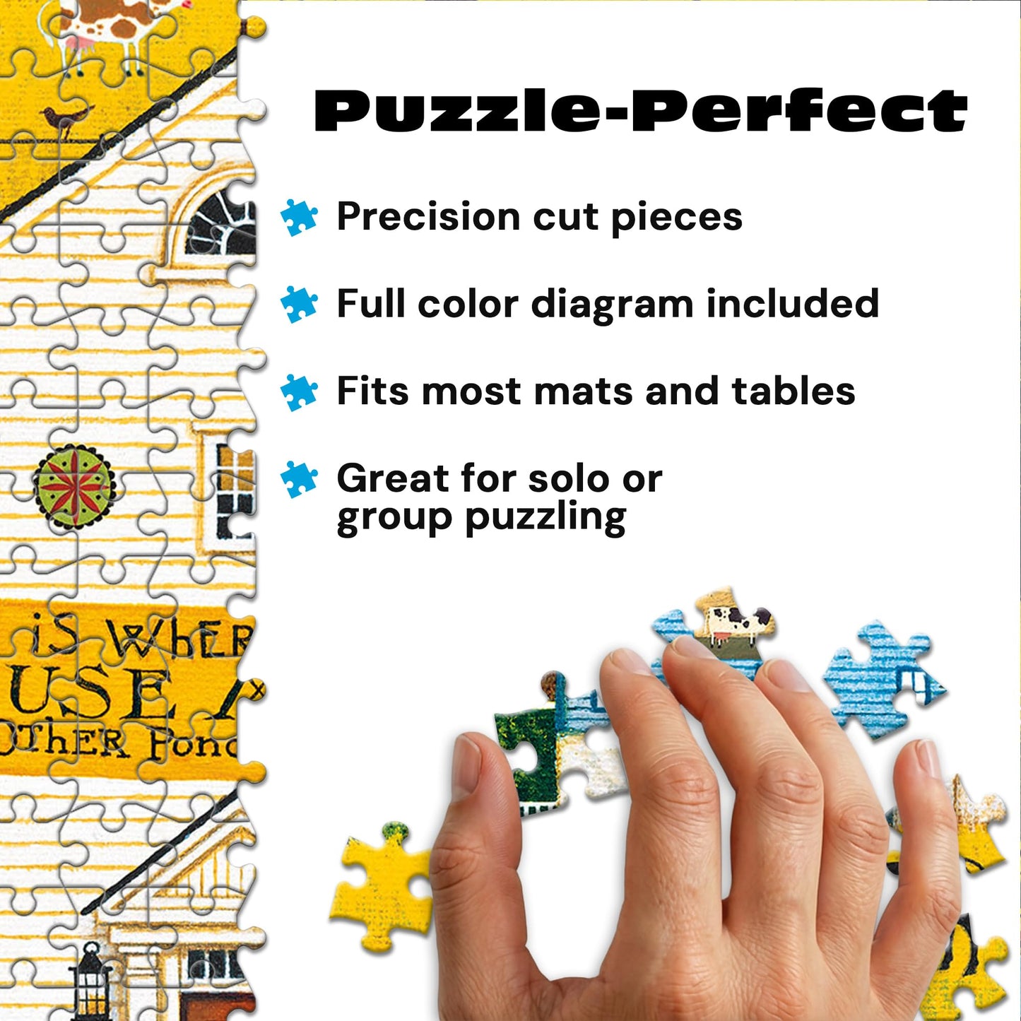 Buffalo Games - Charles Wysocki House Movers - 500 Piece Puzzle for Adults