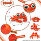 DolliBu Plush Buddies Red Crab Stuffed Animal Plush Toy - 10 Inches
