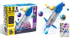 Anker Play 3, 2, 1 Blast Off Shuttle Science Experiment Kit, Blue
