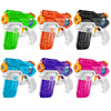 Water Guns for Kids 6 Pack Squirt Guns Water Soaker Blaster 220CC Capacity 15-20 Feet Shooting Range Water Gun for Boys Girls Toddlers Swimming Pool