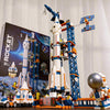 kececo Model Rocket Building Kits for Kids 6-14, Space Ship Rocket Building Toys, 1065 Pcs Spaceship Space Shuttle Collectible Display Model Building