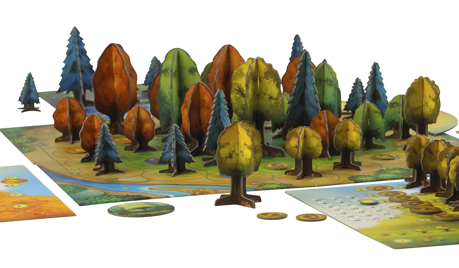 Blue Orange Games Photosynthesis Board Game - Award Winning Family or Adult Strategy Board Game for 2 to 4 Players. Recommended for Ages 8 & Up.