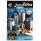 Monster Adventure Terrain 3D Interchangeable Builder System - 121pc Painted Specialty Accessories Set - Build Modular Worlds in a Snap & Elevate Your