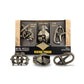 True Genius: Viking Forge - 3 Cast Metal Brainteaser Puzzles, Disentanglement Puzzle, Difficulty Level 3-5, Project Genius, Ages 8+