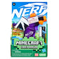 Nerf MicroShots Minecraft Ender Dragon Mini Blaster, Minecraft Dragon Mob Design, Includes 2 Official Elite Darts, Priming Handle