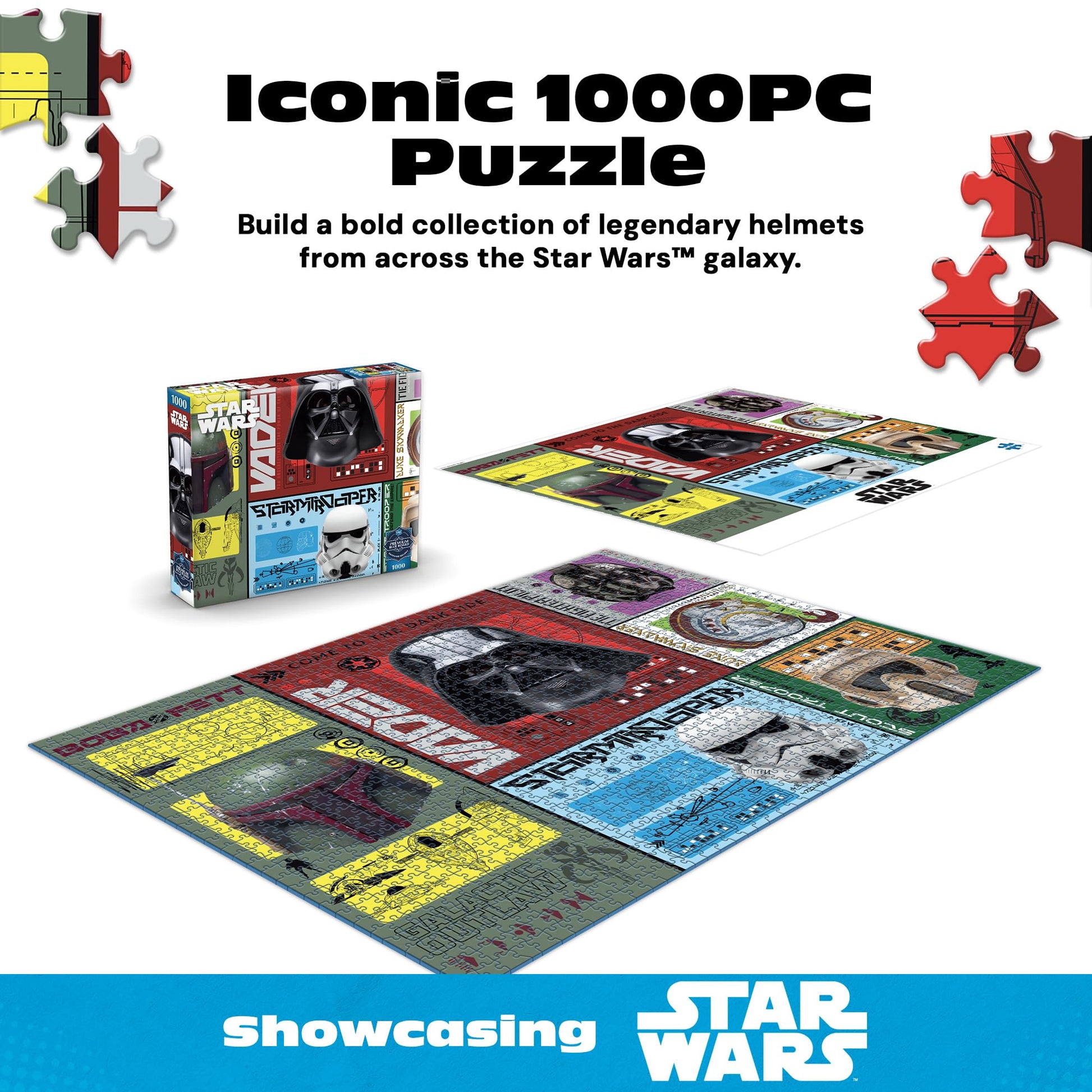 Buffalo Games - Star Wars™ Helmets - 1000 Piece Jigsaw Puzzle for Adults