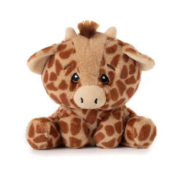 The Petting Zoo Giraffe Stuffed Animal Plushie, Gifts for Kids, Snugletz Zoologee Plush Toy, 7 in