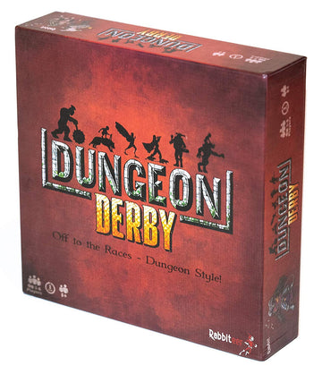 Rabbiteer Dungeon Derby - Family Friendly Strategy Board Game - Standard Edition - 3-6 Players