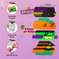 4E's Novelty Halloween Crafts for Kids Bulk 24 Pack, Self Adhesive Mask Foam Craft Kit Fall Crafts, School Home Group Activities, Party Supplies