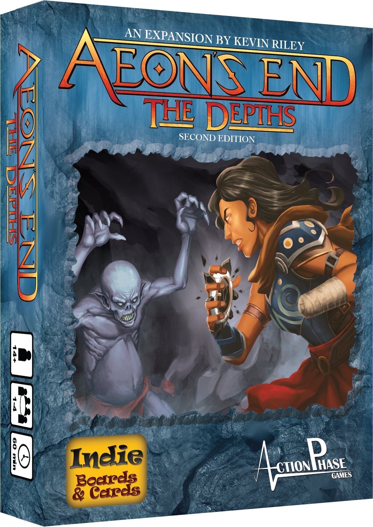 Aeons End The Depths 2nd Edition by Indie Boards & Cards, Strategy Expansion Deck Building Card Game