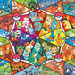 Buffalo Games Pokemon Stained Glass Starters, 1000 Piece Pokemon Puzzle
