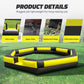 GR8FUN Inflatable Gaga Ball Pit 17FT with Built-in Blower, Portable Large Gaga Ball Pit for Indoor & Outdoor Activities, Inflatable Sport Games